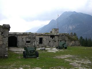 Altes Fort am Predilpass